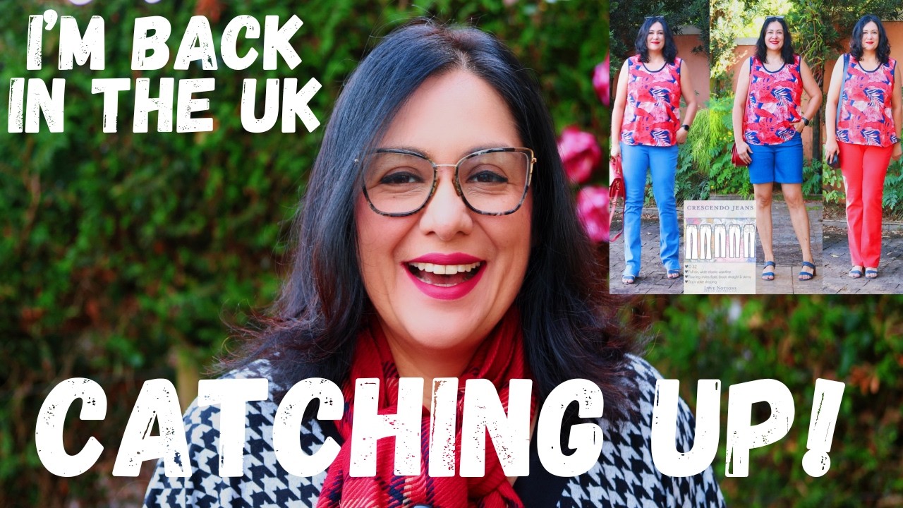 I'm back in the UK! A little catch up & an EMPTY NEST.