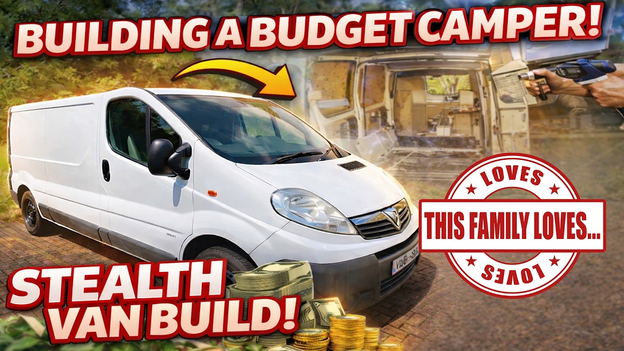 Building a campervan on a budget  our first steps