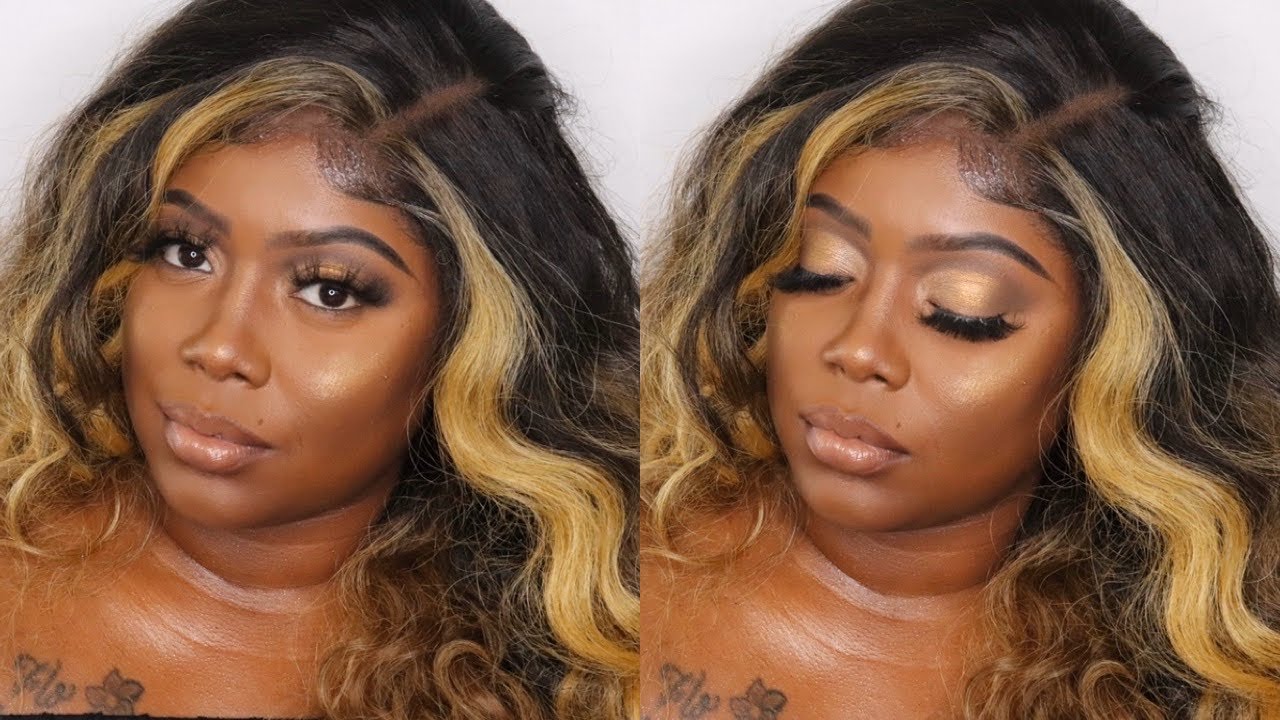 Carli Bybel Eyeshadow Tutorial & Review On Dark Skin | Glamshae