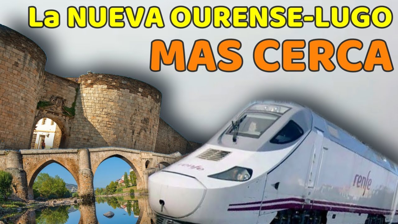 ⏏️ PROGRESAN las OBRAS entre LUGO MONFORTE DE LEMOS y OURENSE / Túnel OURAL / Galicia