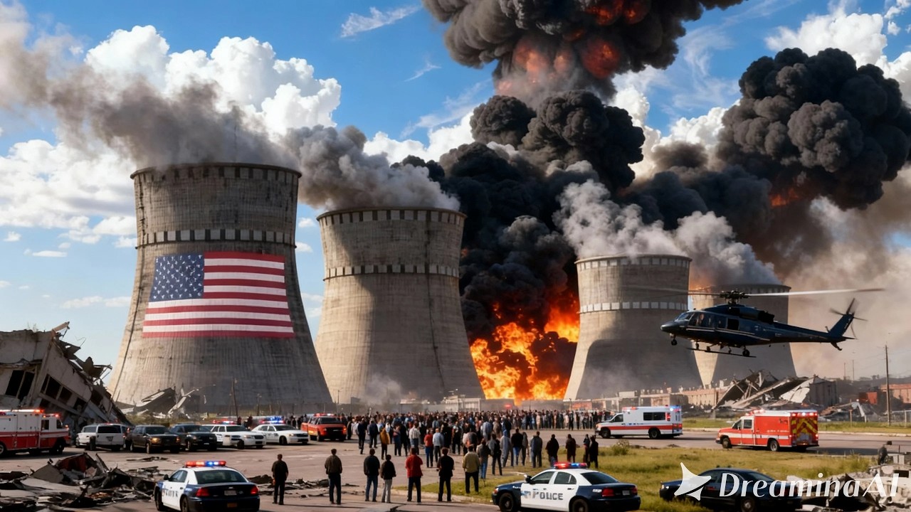 3 hours ago! The largest US nuclear reactor was brutally destroyed by a Russian YAK-141.