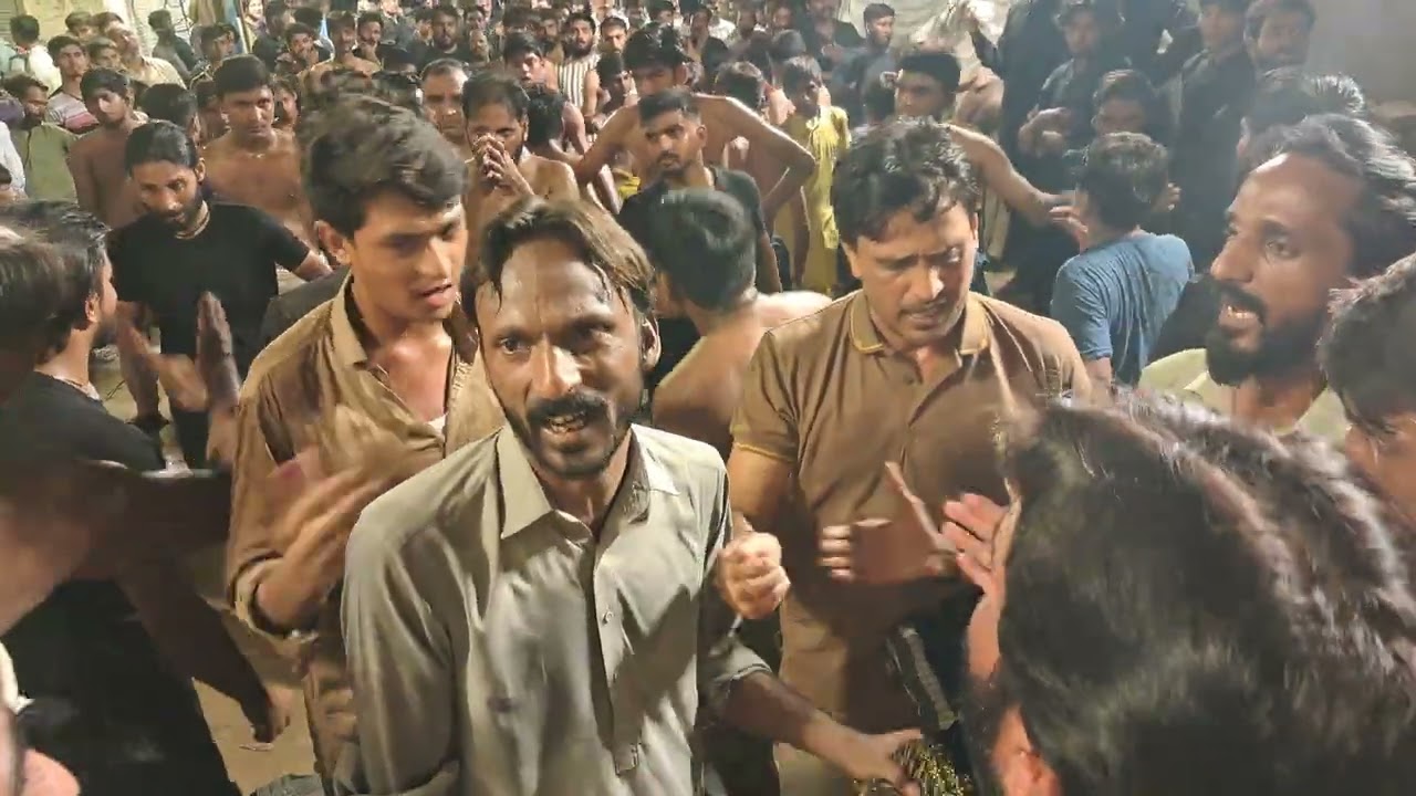 ماتمی سنگت لبیک یاحسین علیہ السلام اوکاڑہ سلار احمد علی ۔نائب سلار اعظم بھائی جان 🏴