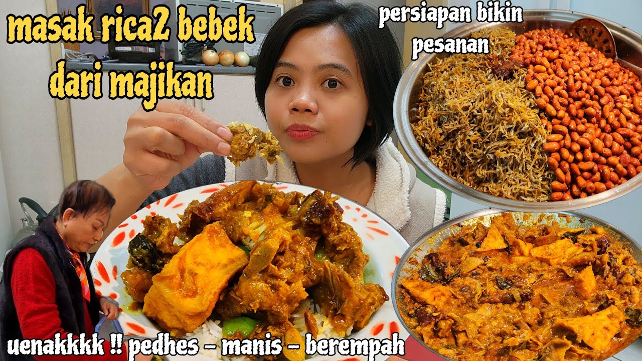 MASAK RICA-RICA BEBEK PEMBERIAN DARI MAJIKAN ‼️