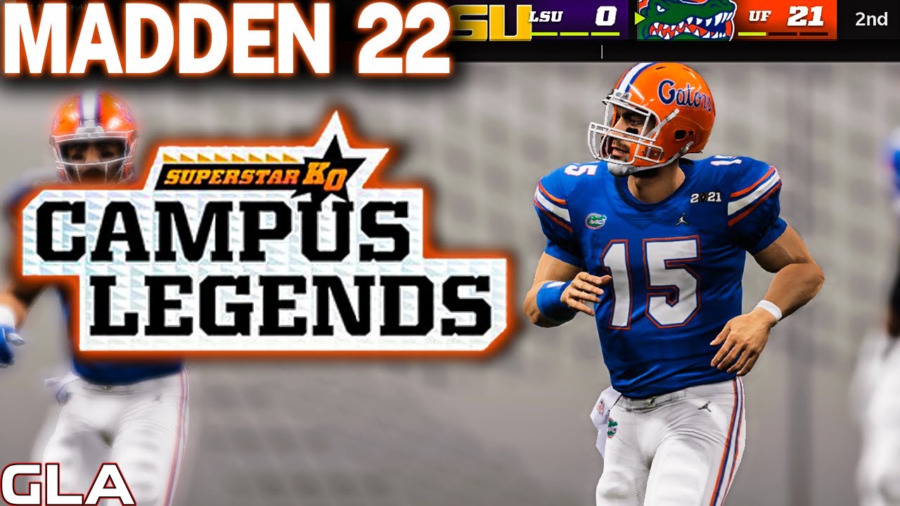 Madden 22 - QB Tim Tebow UF Gators Campus Legends NCAA College Football Gameplay Current Gen PS4