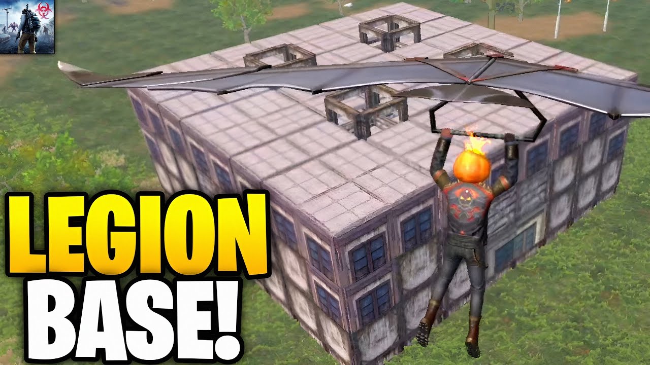 THIS LEGION BASE DESIGN 2025 WILL MAKE YOU WIN ON EVERY SERVER! - Last Island of Survival
