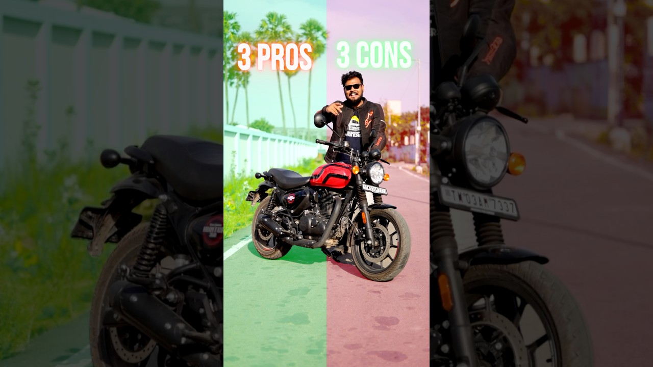 Pros & Cons : Hunter 350 #hunter350 #royalenfield