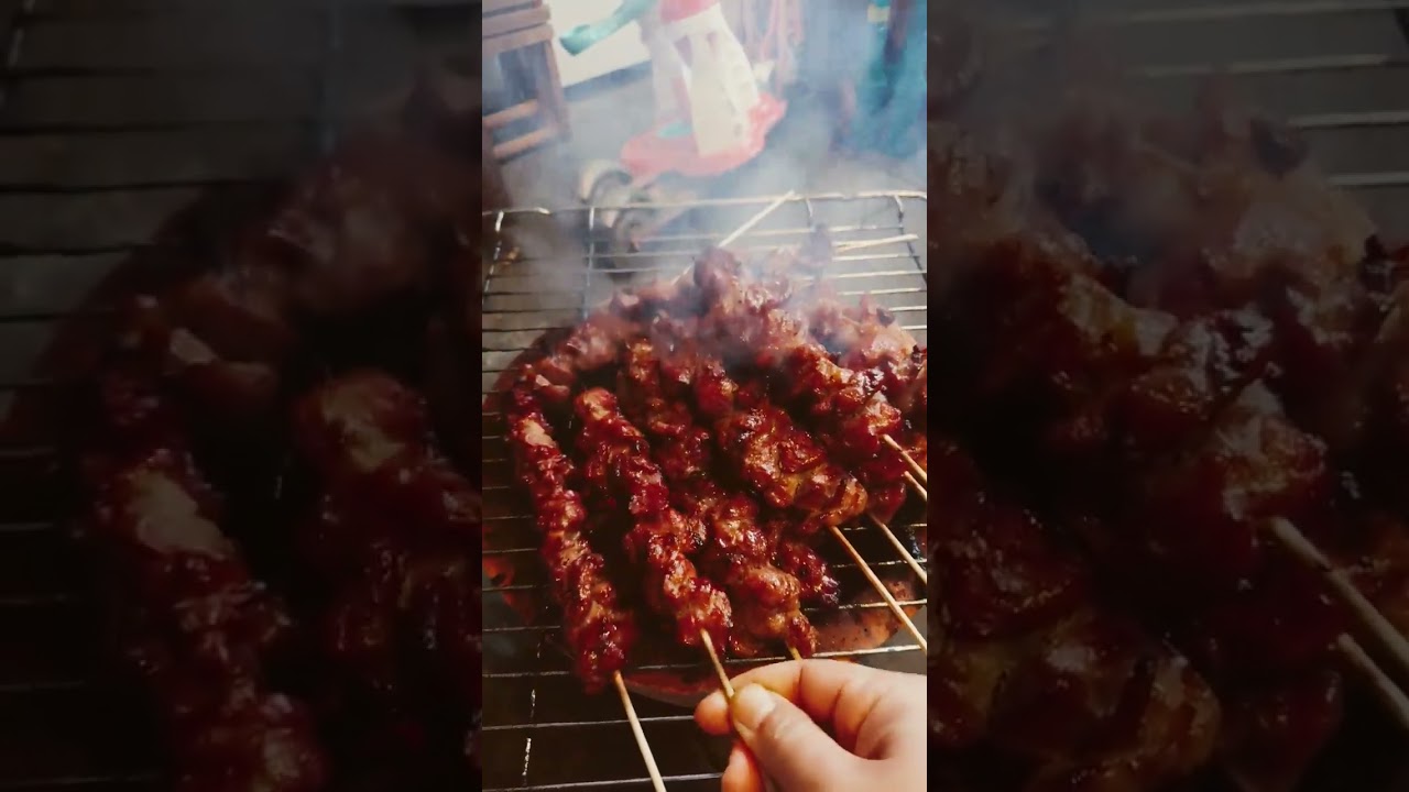 Street Food Thai Style at Home | Meat Skewers