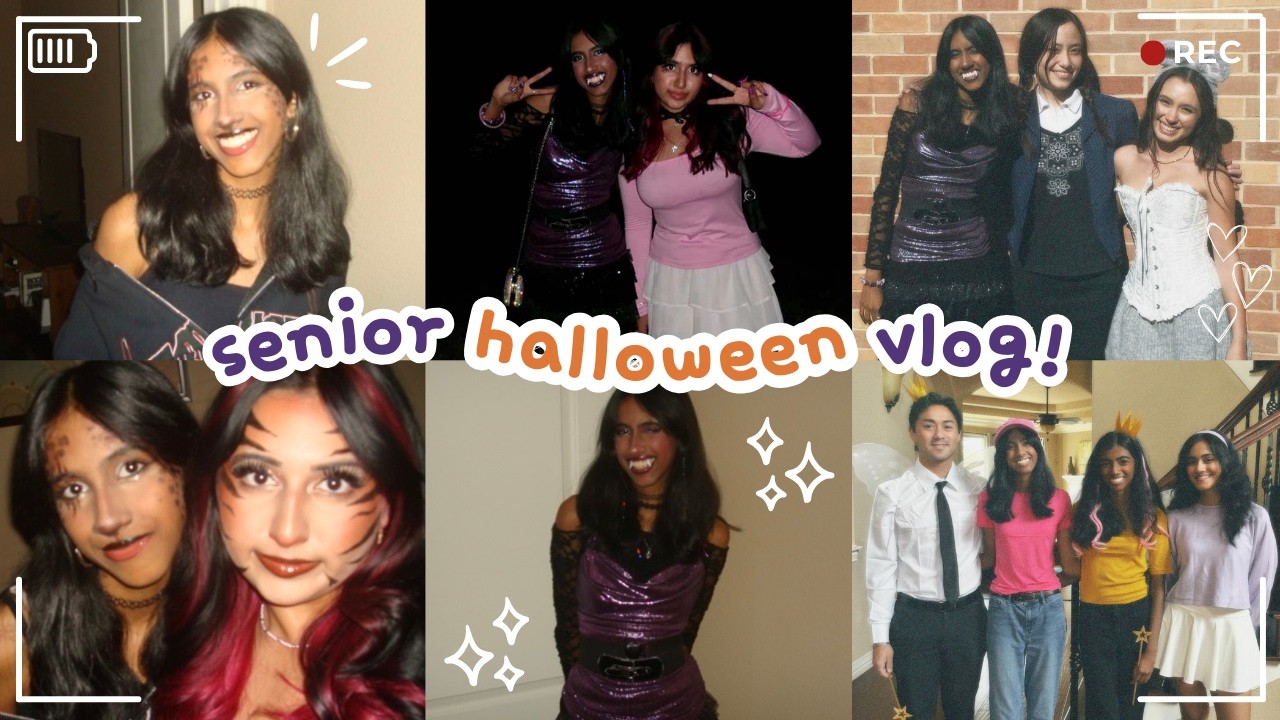 halloween 25!! || grwm + vlog .𖥔 🕸️ ݁˖