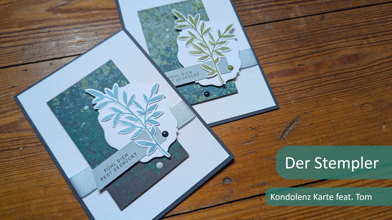 Kondolenz Karte feat. Tom | Der Stempler ~ Stampin Up!