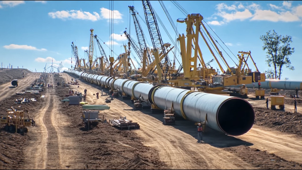 How Did the U.S. Build 128,000 km of Crude Oil Pipelines &ndash; Free Documentary on Mega Construction