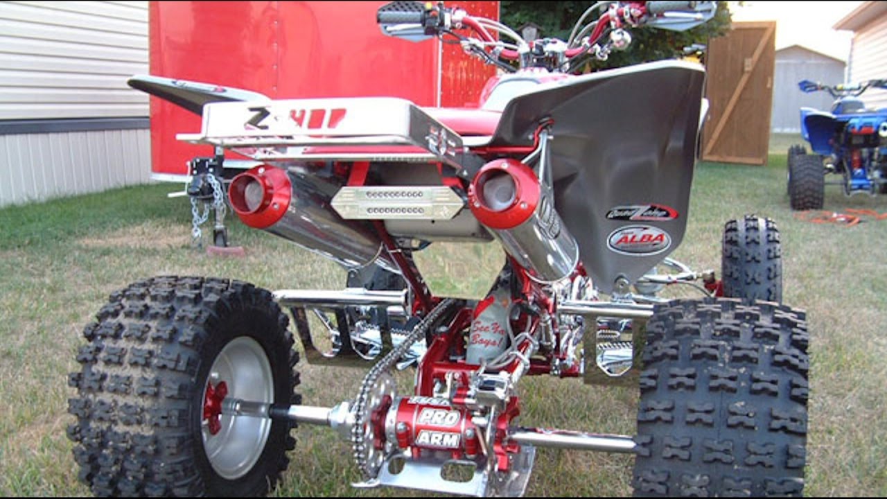 ♫ ♪ ♫ Suzuki LT-Z400 Exhaust review I SoundCheck ♫ ♪ ♫