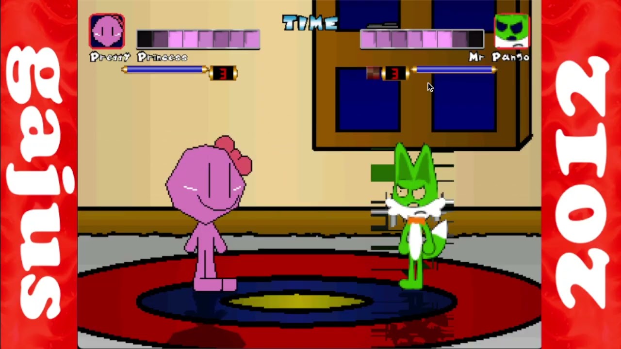 mugen; pretty princess vs mr pango