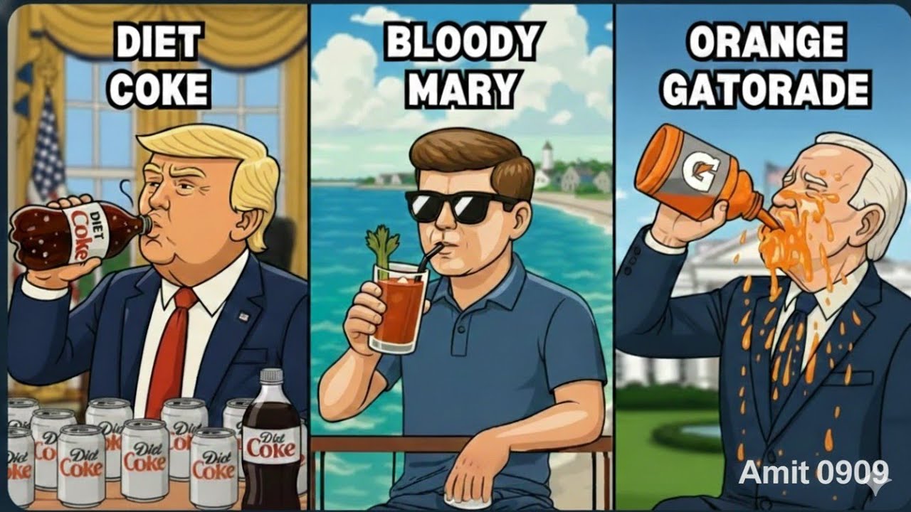 Every US President's Favorite Drink Explained in just Minutes || us content for👆👆👆