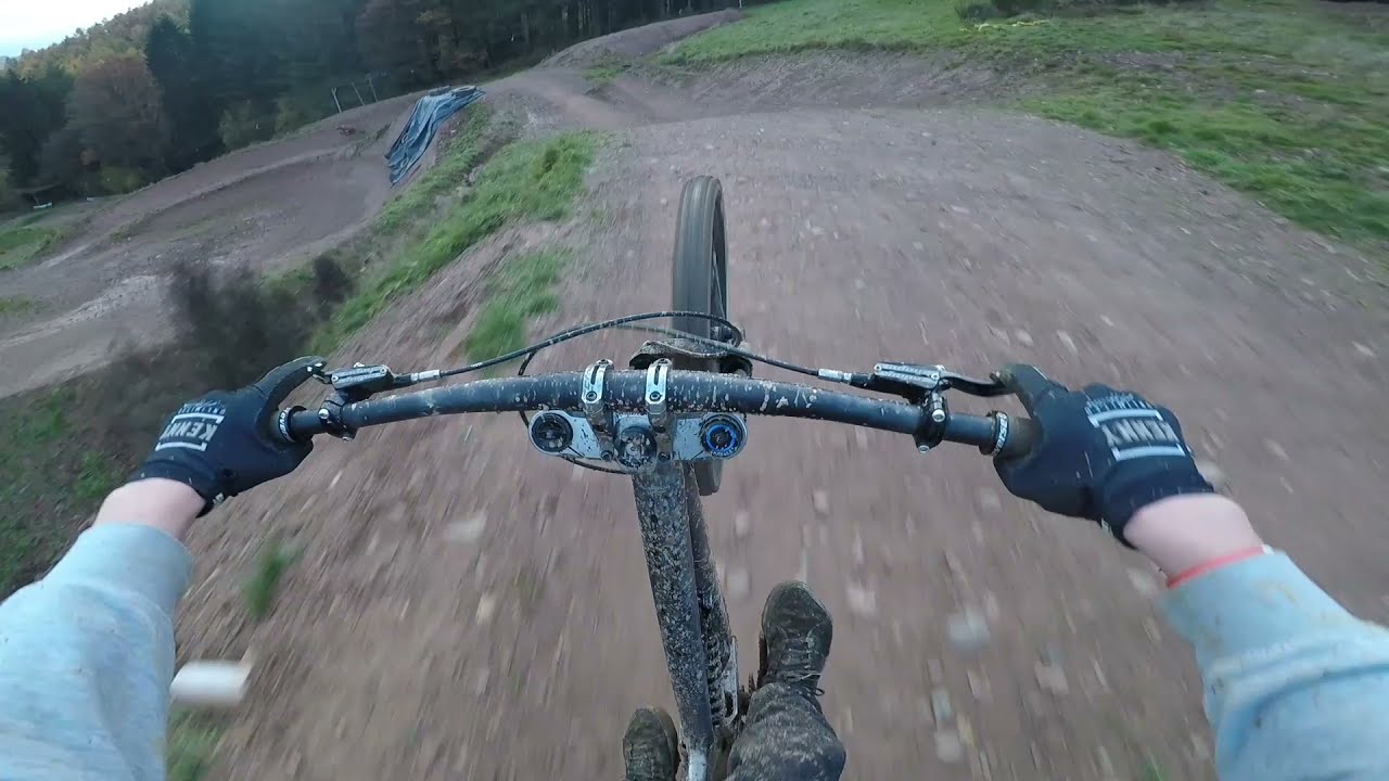 testing my new bike at bike Park ferme libert//commencal furious 2020