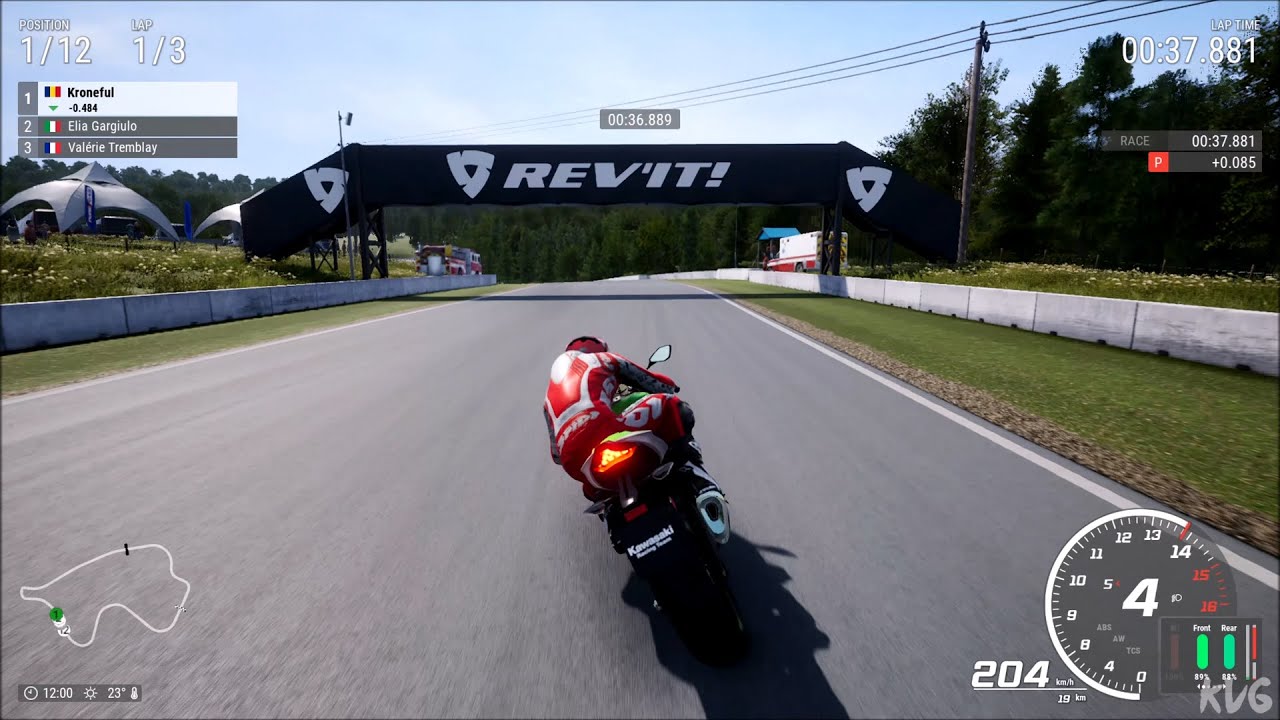 RIDE 4 - Canadian Tire Motorsport Park - Gameplay (PS4 HD) [1080p60FPS]