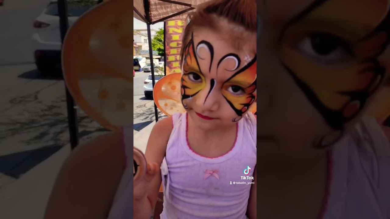 Mariposa facepaint