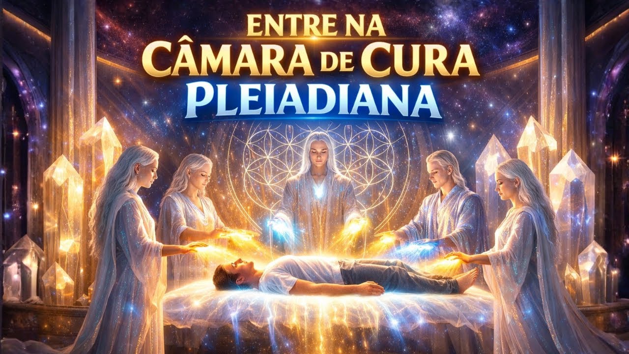 ENTRE NA CÂMARA DE CURA PLEIADIANA | Mantra Pleiadiano de Alinhamento e Paz