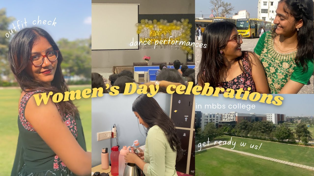 Women’s Day celebrations in mbbs college 💚