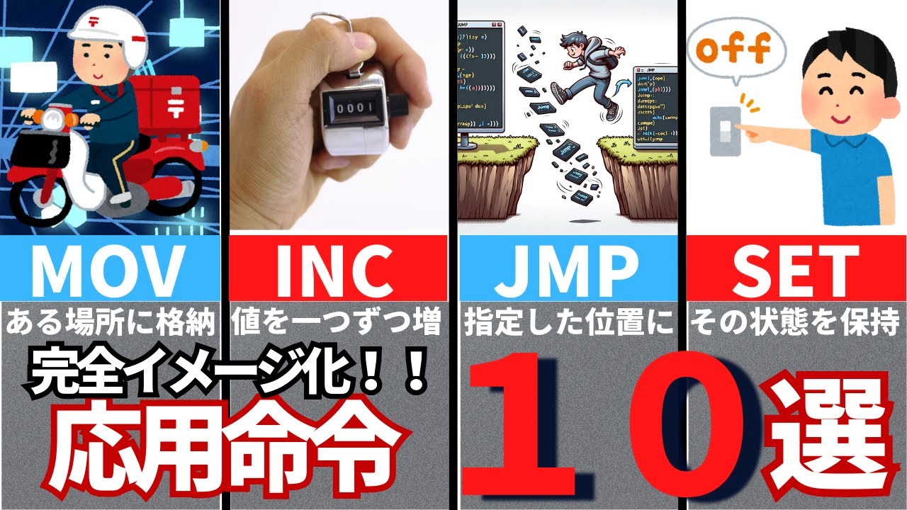 【一撃で応用命令を理解】プロが教える便利なPLC応用命令集【シーケンス制御入門】