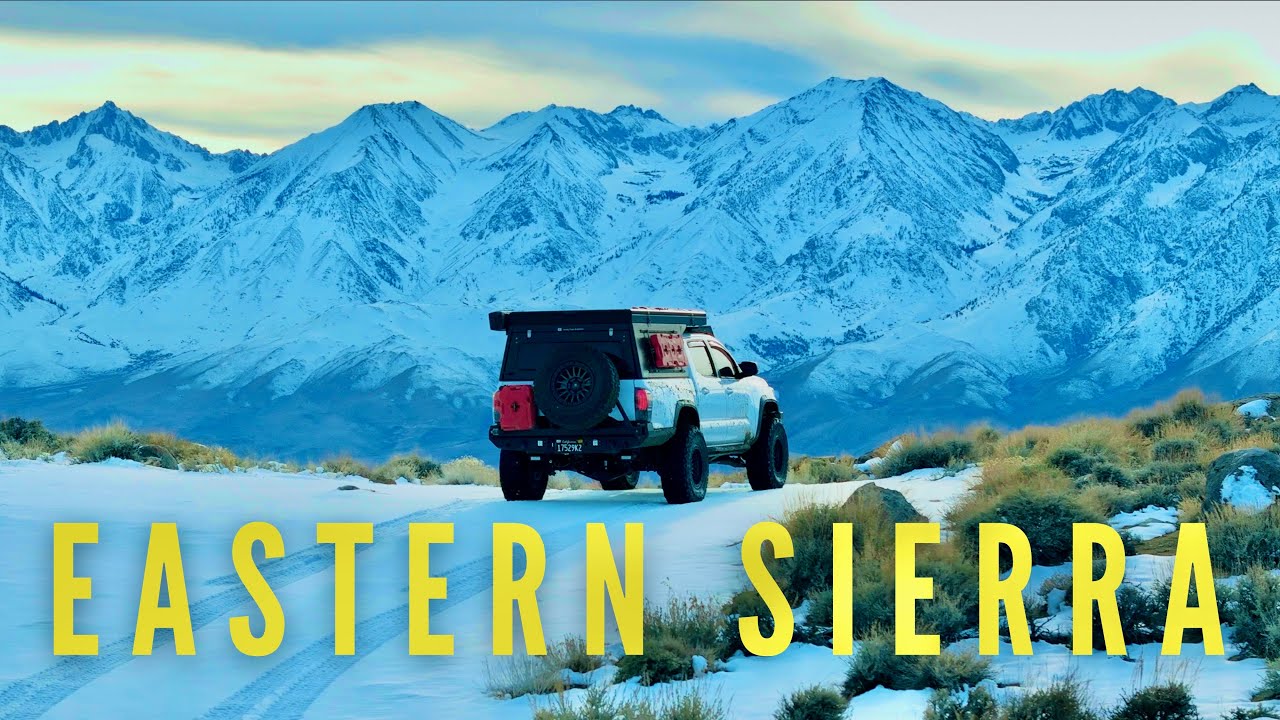 Camping at the MOST SCENIC SPOT in California