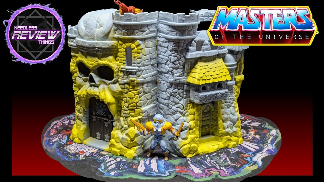 Обзор игрушки Masters of the Universe Origins Vintage Castle Grayskull (прототип Марка Тейлора).