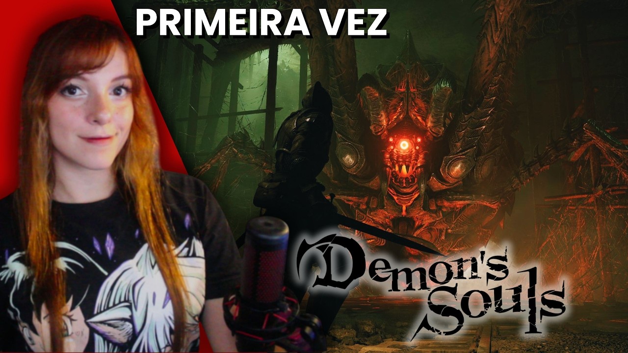 PRIMEIRA VEZ no Demon's Souls GAMEPLAY AO VIVO #3 🔴 PS5
