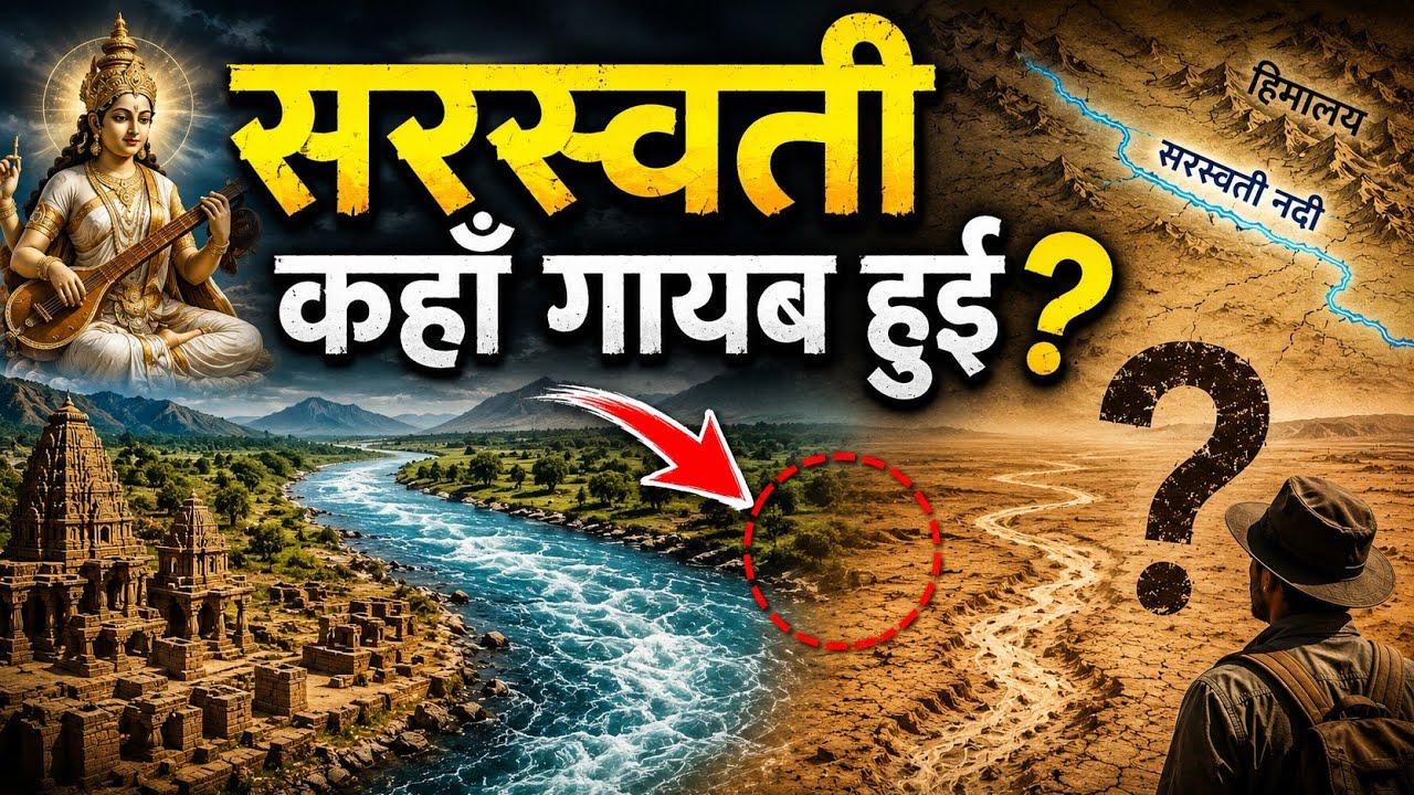 सरस्वती नदी का रहस्य-- Is Saraswati River's Secret Hidden in Plain Sight?