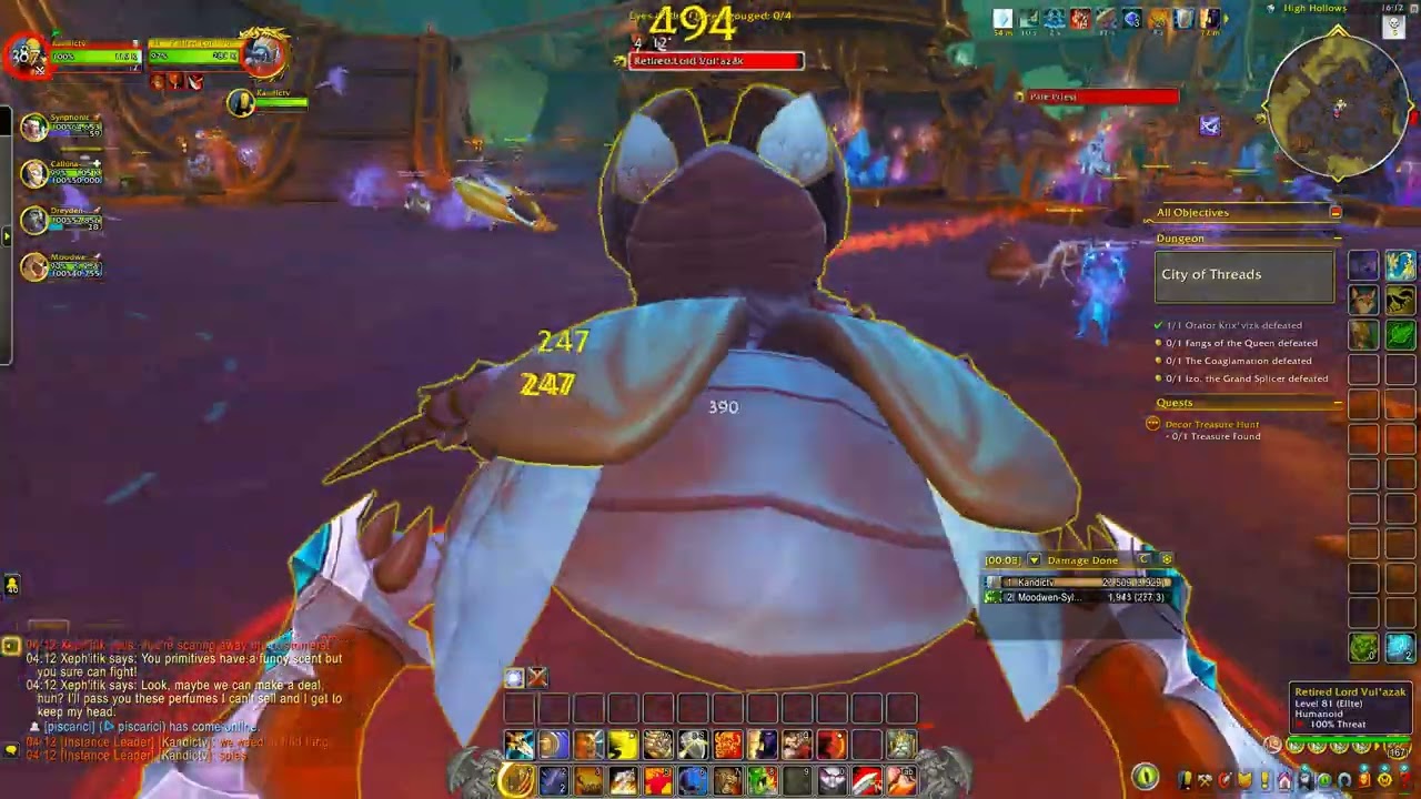 Tanking City of Threads - Looted Shoulder
