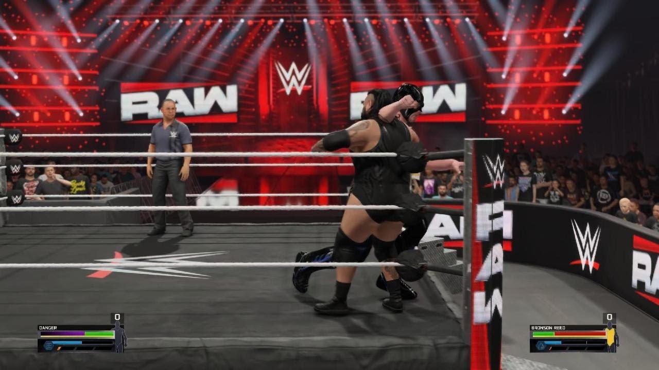 Danger Vs Big Bronson Reed 2 Out Of 3 Falls