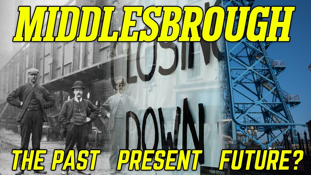 Что случилось с Мидлсбро? От стального гиганта до города-призрака.