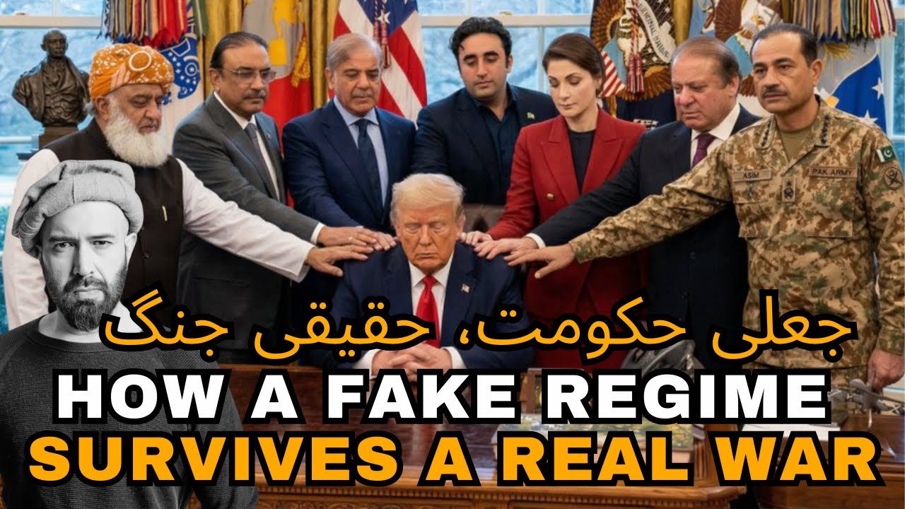 HOW A FAKE REGIME SURVIVES A REAL WAR