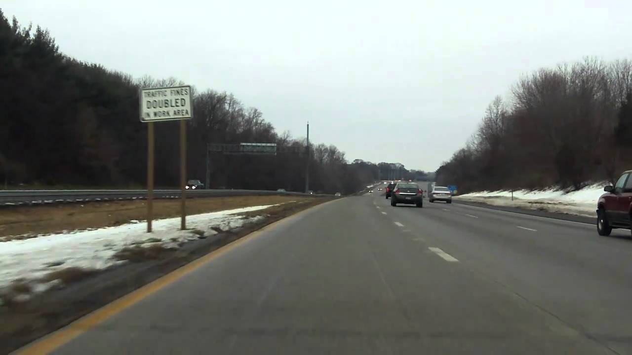 Camden Freeway (Interstate 295 Exits 36 to 45) northbound