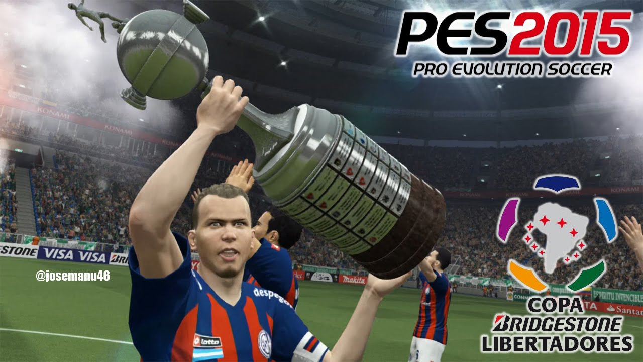 PES 2015 COPA LIBERTADORES Final: San Lorenzo vs Deportivo Cali (IDA y VUELTA)