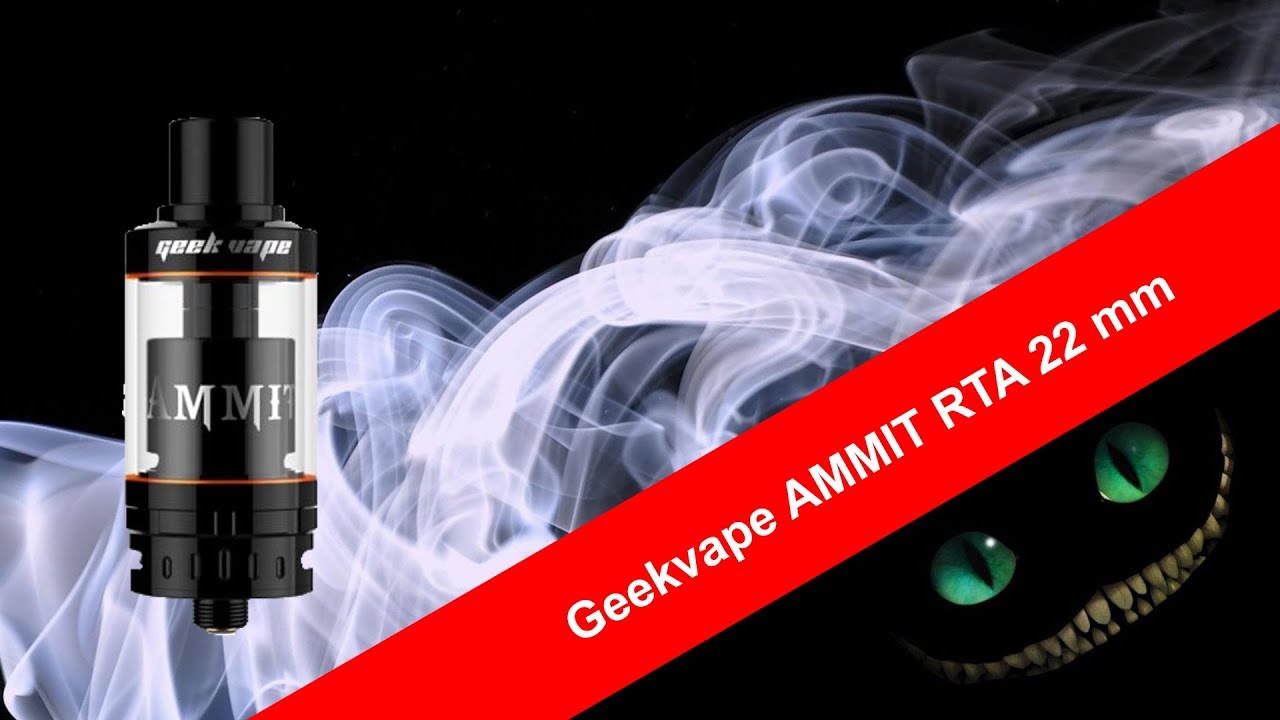 Geekvape AMMIT RTA 22 mm Блиц обзор