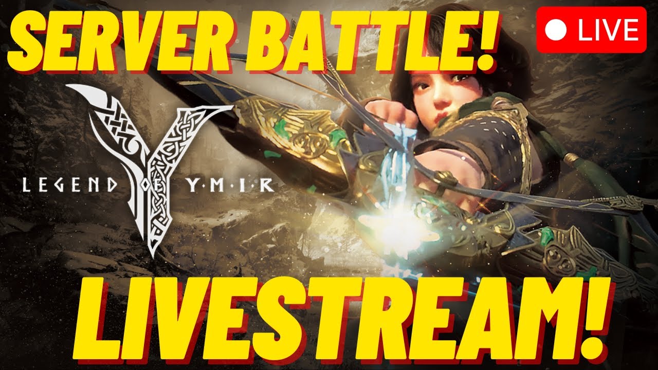 Legend of Ymir - NAEU Lvl 61 Archer TheOrigin - Server Battle - SSS Streamer