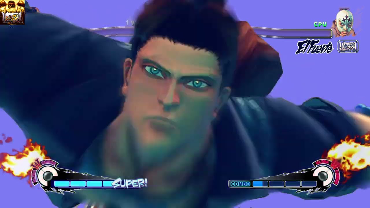 BALROG VS EL FUERTE バルログ対エル・フォルテのバトル ULTRA STREET FIGHTER IV