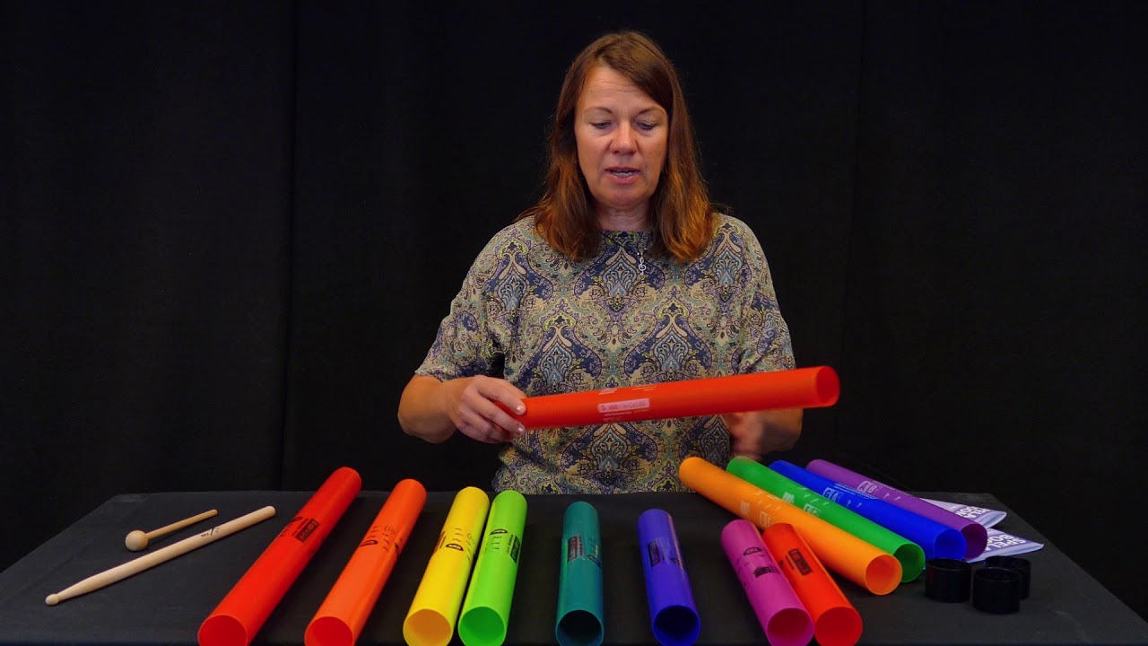 Spela boomwhackers Välkommen