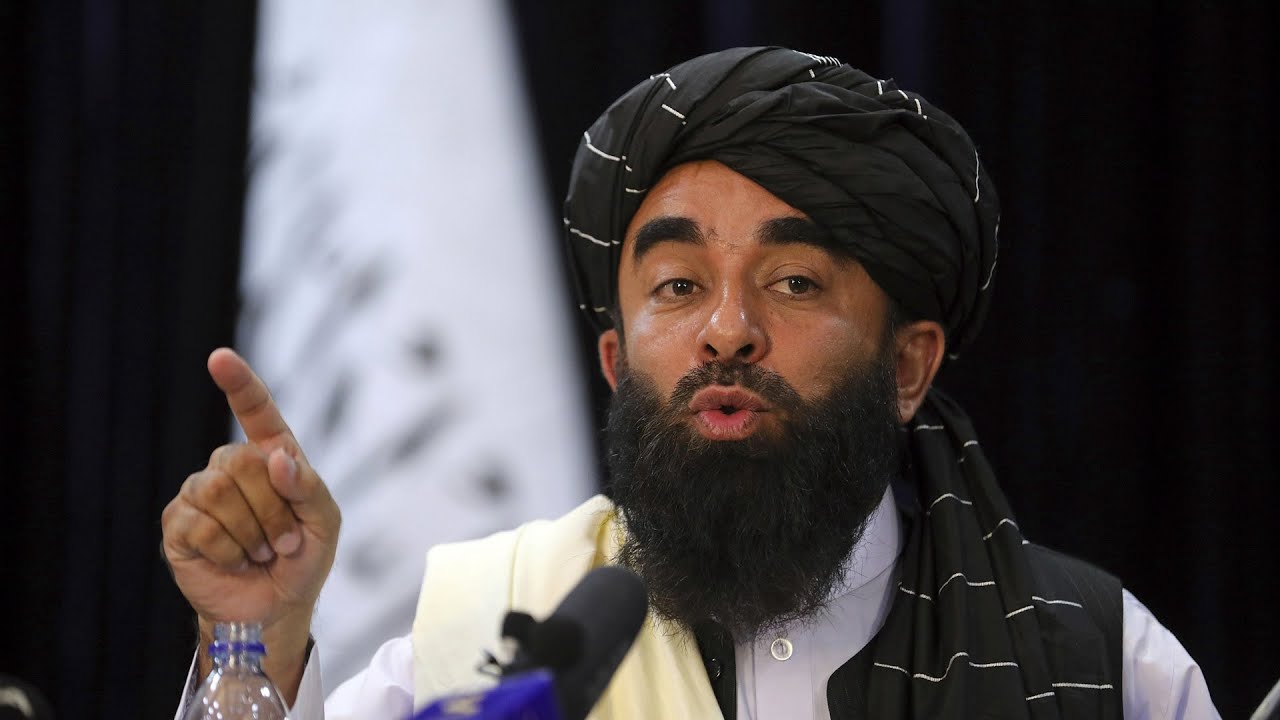 Live: Taliban's spokesperson holds press conference