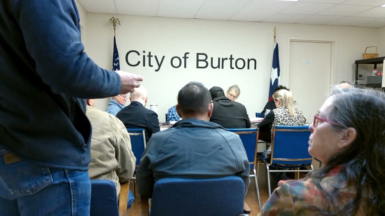 Burton City Hall Town Council (WORKSHOP): 1/27/26