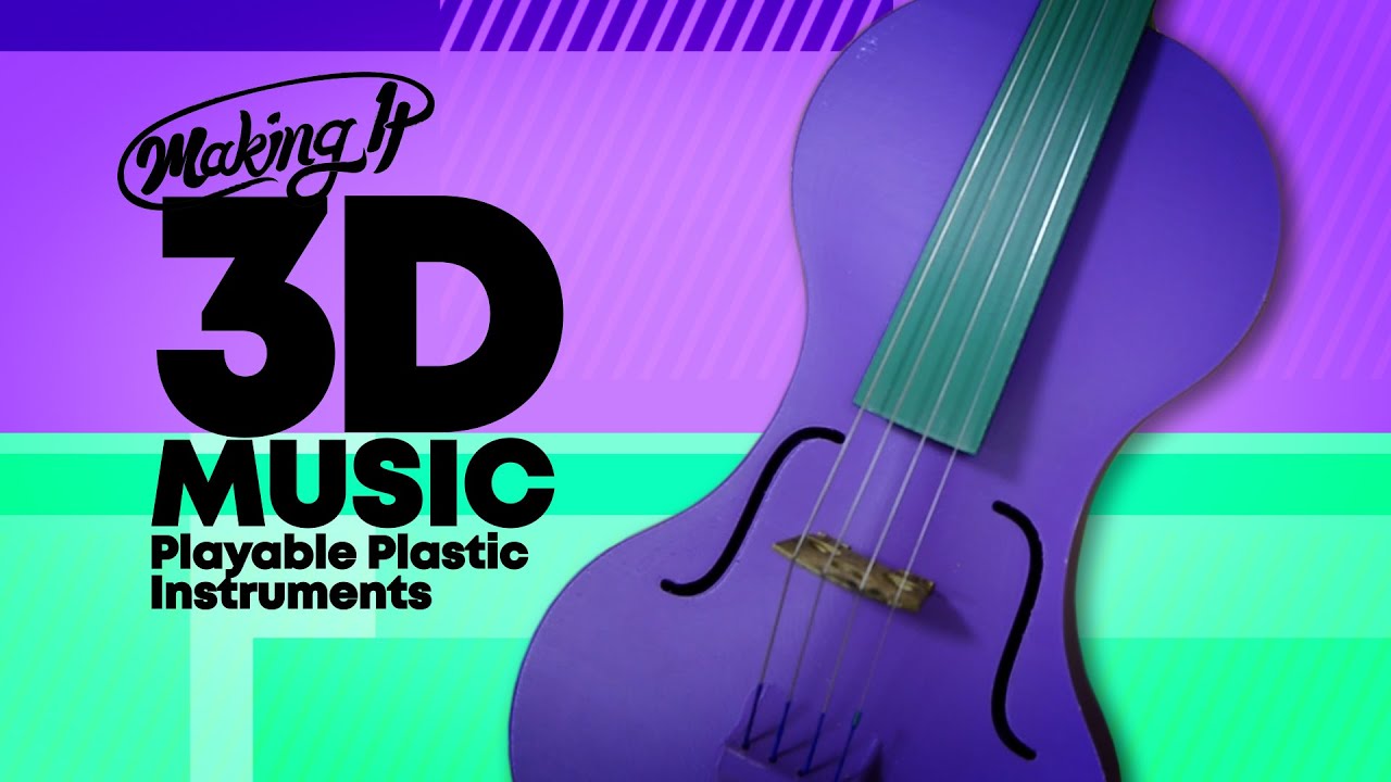 Making It: Case grads print violins from plastic as 3D Music