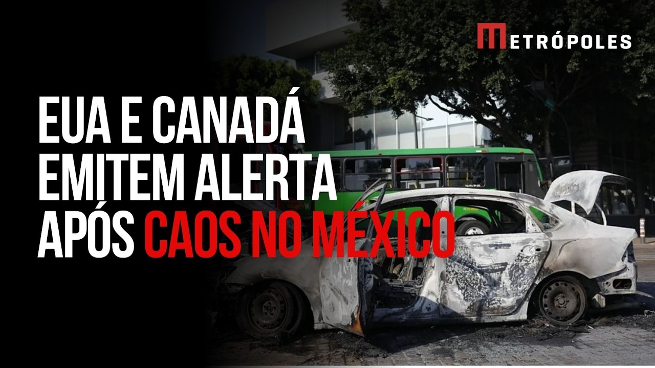 EUA e Canadá emitem alertas de segurança após morte de “El Mencho” no México
