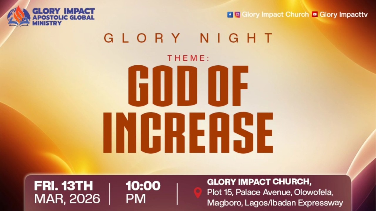 GOD OF INCREASE - DR JOHN DEBO ADEYEMI