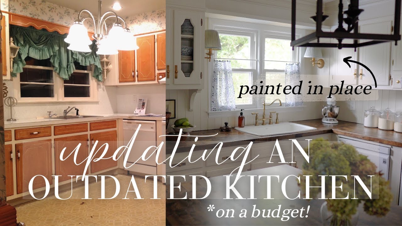 How We Updated our Old Kitchen | save money + keep the charm