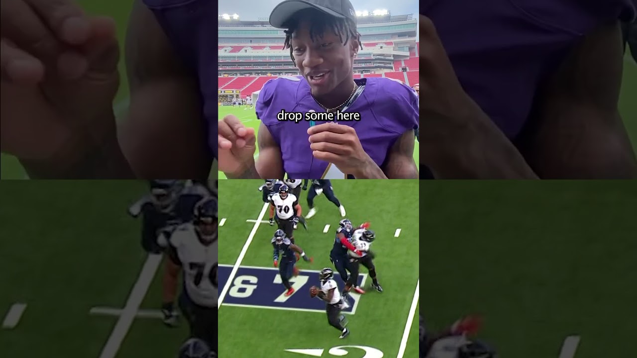 Flowers had his Touchdown Celly ready! 