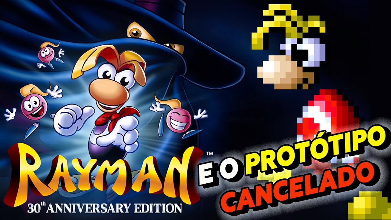 O Protótipo Cancelado do Rayman na 30th Anniversary Edition