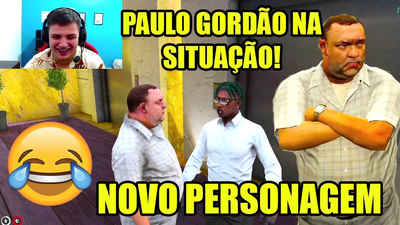 NOVO PERSONAGEM! PAULINHO O LOKO VOLTOU EM NOVA CIDADE ZUANDO GERAL NO GTA RP! PAULINHO NOPIXEL RP