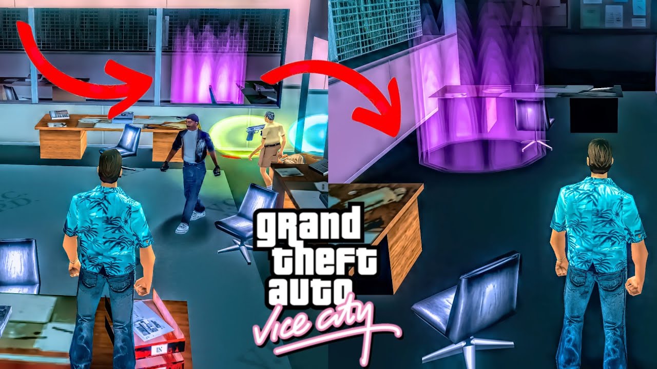 Secret Police Station Mission Unlocked in GTA Vice City (Hidden Place) | VCPD SWAT Army