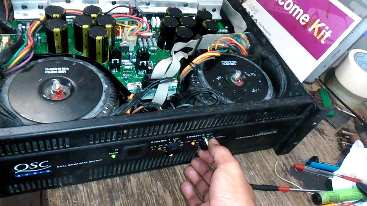 RMX5050  professional power amplifier test