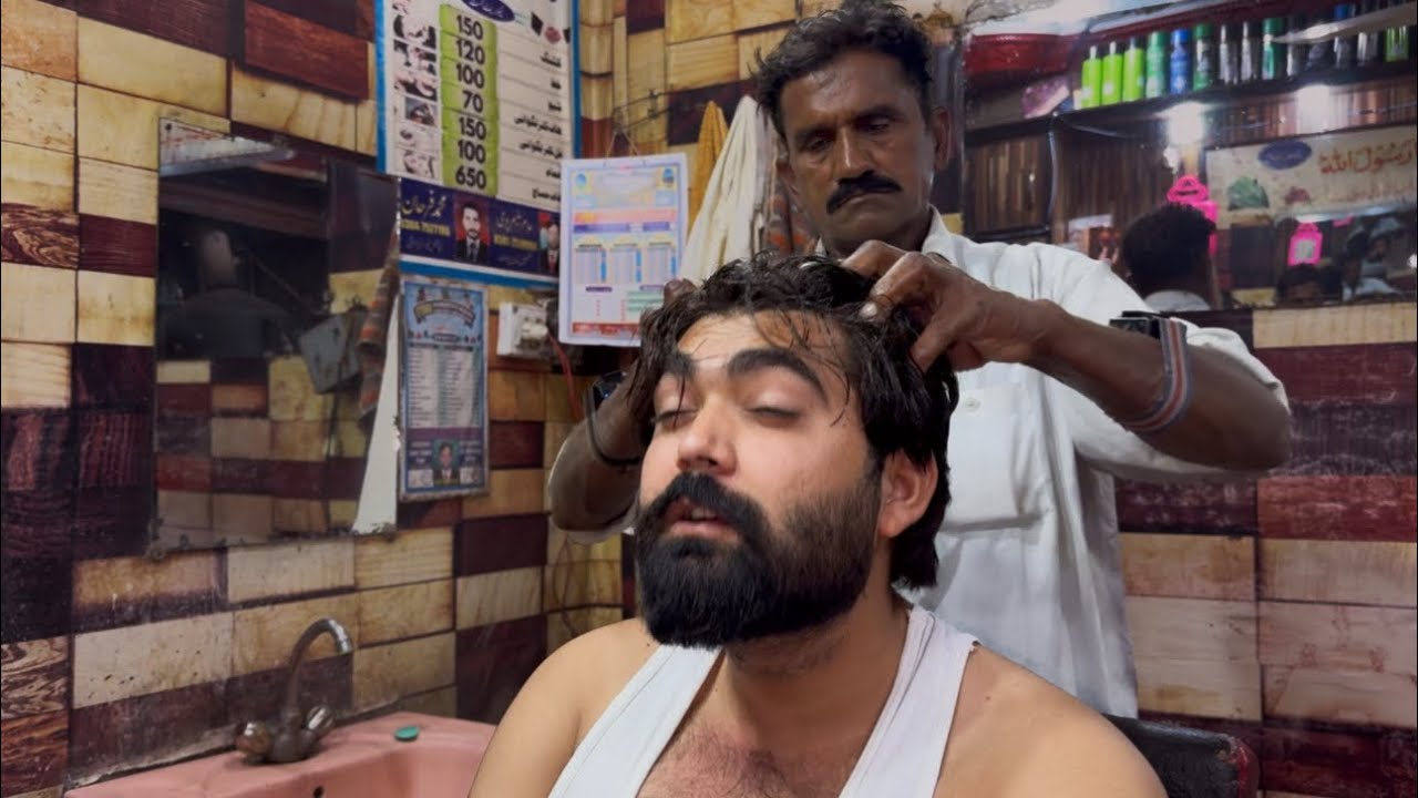 Mind Melting ASMR 💈 Chacha Multani Head Massage