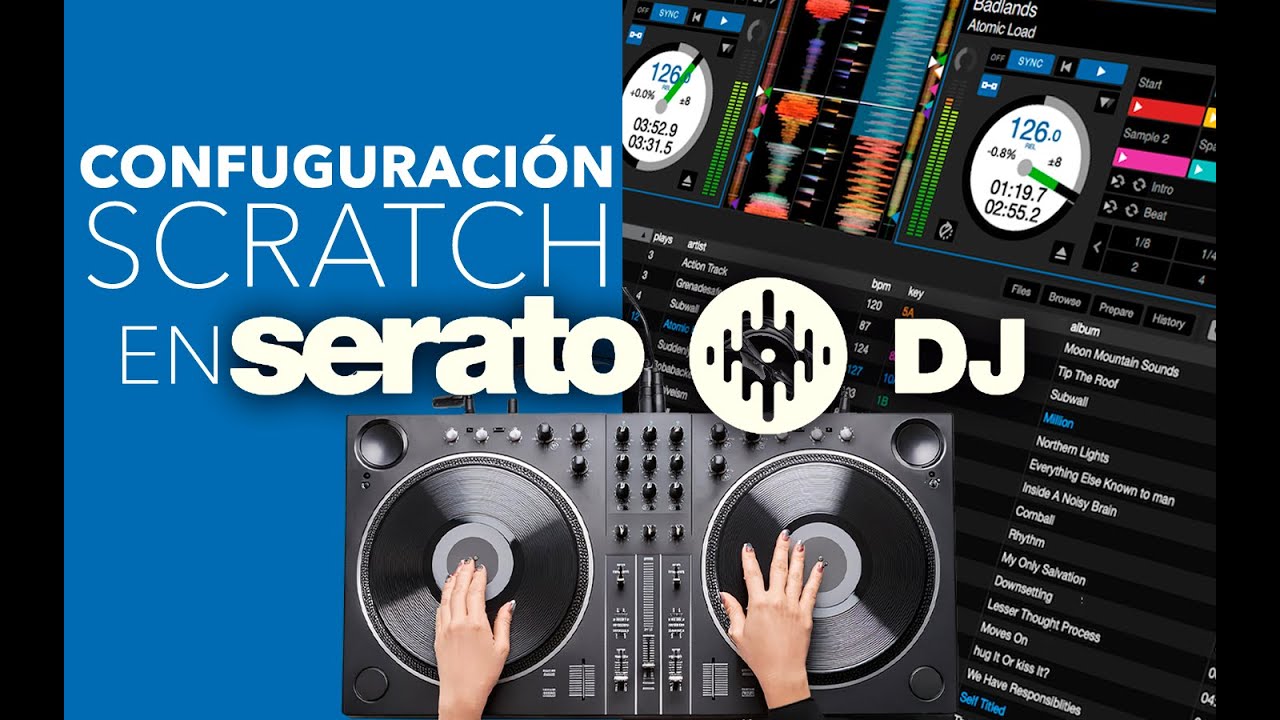 Configura Serato  para hacer Scratch en un CONTROLADOR DJ